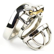 Load image into Gallery viewer, Short Chastity Cage 1.8 Inches With Arc Ring