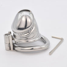 Charger l'image dans la galerie, Strap on Cock Cage with Bondage Belt - Metalchastity