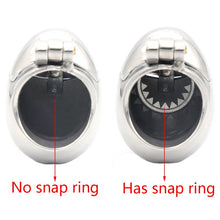 Lade das Bild in den Galerie-Viewer, Peniskäfig in EGG-Form aus rostfreiem Stahl