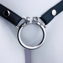 Lade das Bild in den Galerie-Viewer, Keuschheitskäfige aus Leder, Anti-Off, verstellbar