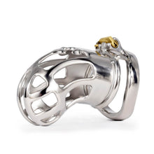 Lade das Bild in den Galerie-Viewer, Langer Peniskäfig aus Edelstahl