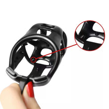 Lade das Bild in den Galerie-Viewer, Cobra Keuschheitskäfig mit Stacheln, Schwarz