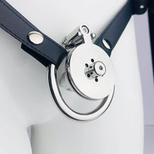 Load image into Gallery viewer, Negative Chastity Cage with Belt and Catheter