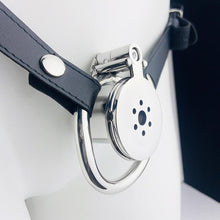 Charger l'image dans la galerie, Cage de chasteté négative avec ceinture