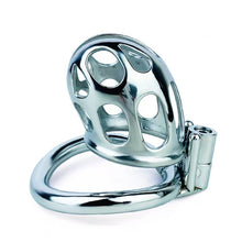 Load image into Gallery viewer, New Stainless Steel Bound Chastity Cage
