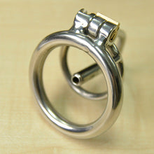 Lade das Bild in den Galerie-Viewer, Harnröhren-Keuschheitskäfig aus Stahl, 5 cm lang