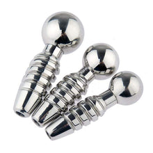 Lade das Bild in den Galerie-Viewer, Super Short Hollow Penis Plugs - Metalchastity