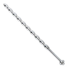 Lade das Bild in den Galerie-Viewer, Stainless Beaded Penis Plug - Metalchastity