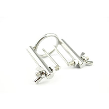 Lade das Bild in den Galerie-Viewer, Ringed Masturbator Stainless Urethral Sound - Metalchastity