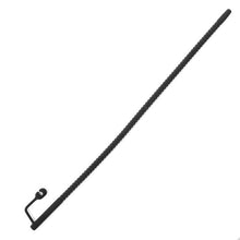 Load image into Gallery viewer, Ribbed Silicone Hollow Urethral Sound Penis Plug - Metalchastity