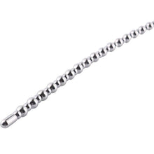 Lade das Bild in den Galerie-Viewer, Super Long Urethral Beaded Penis Plug - Metalchastity