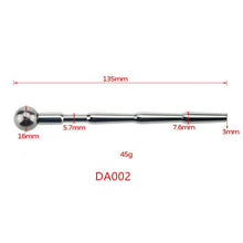 Load image into Gallery viewer, Hollow Urethral Sounding Penis Plug