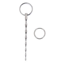 Lade das Bild in den Galerie-Viewer, Perlenprinzstab mit Penisring, 5,12 Zoll bis 5,31 Zoll lang