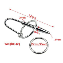 Load image into Gallery viewer, Stainless Urethral Dilator Penis Plug - Metalchastity
