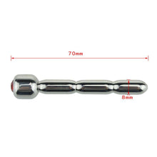 Load image into Gallery viewer, Stainless Urethral Catheter Prince Wand - Metalchastity