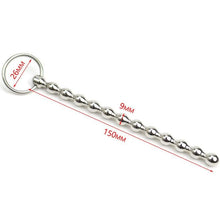 Load image into Gallery viewer, Teardrop Urethral Stimulation Penis Plug With Ring