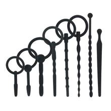 Charger l'image dans la galerie, Silicone Urethral Stretcher Penis Plug - Metalchastity