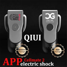 Lade das Bild in den Galerie-Viewer, QIUI Cellmate 2 Peniskäfig APP Fernbedienung Elektroschock Peniskäfig