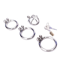 Lade das Bild in den Galerie-Viewer, 1,10 Zoll bis 2,04 Zoll langes Keuschheitsgerät mit allen 3 Ringen