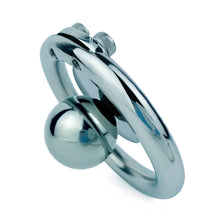 Lade das Bild in den Galerie-Viewer, Keuschheitsgürtel mit massiver Stahlkugel und Gürtel