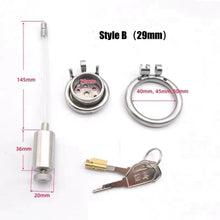 Lade das Bild in den Galerie-Viewer, HEISSER umgedrehter Harnröhren-Keuschheitskäfig