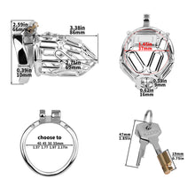 Charger l'image dans la galerie, 304 Stainless Steel Cock Cage - 24
