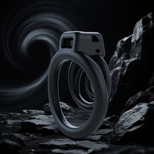 Load image into Gallery viewer, 3D Black Whirlwind Chastity Device
