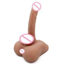 Lade das Bild in den Galerie-Viewer, Male Sex Doll with Realistic Dildo and Testis
