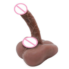 Lade das Bild in den Galerie-Viewer, Male Sex Doll with Realistic Dildo and Testis
