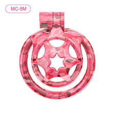 Load image into Gallery viewer, Pink Camouflage Chastity Cage
