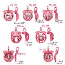 Load image into Gallery viewer, Pink Camouflage Chastity Cage
