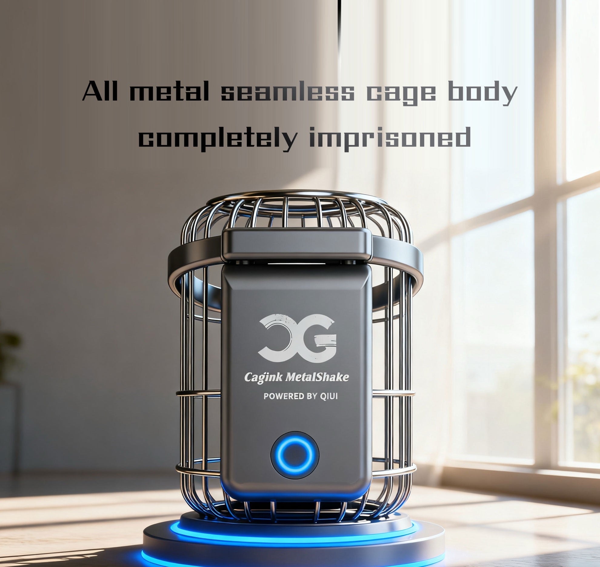 Cagink Metal Micro Chastity Cage Remotely – metalchastity