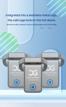 Load image into Gallery viewer, NEW Cagink Metal Vibrating Chastity Cage Remotely - 9
