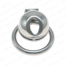 Load image into Gallery viewer, Small Steel Chastity Cage with big pee hole
