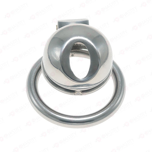 Small Steel Chastity Cage with big pee hole