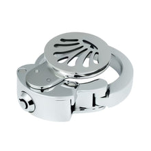 Lade das Bild in den Galerie-Viewer, Stainless Steel Adjustable Flat Chastity Cage
