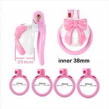 Load image into Gallery viewer, ABS Bell Bow Chastity Cage
