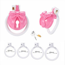 Load image into Gallery viewer, ABS Bell Bow Chastity Cage

