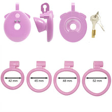 Charger l'image dans la galerie, App-Controlled Flat Negative Vibrating Chastity Cage
