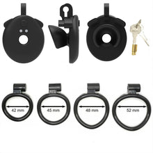 Charger l'image dans la galerie, App-Controlled Flat Negative Vibrating Chastity Cage
