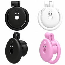 Charger l'image dans la galerie, App-Controlled Flat Negative Vibrating Chastity Cage
