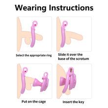 Lade das Bild in den Galerie-Viewer, Beast Dragon Time Tide Chastity Cage product photo - chastity cage by MetalChastity
