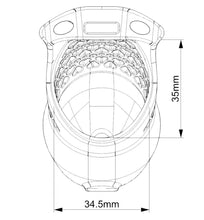 Lade das Bild in den Galerie-Viewer, Beginner 3D Printed Resin Male Chastity Cage
