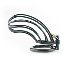 Load image into Gallery viewer, Black Metal Chastity Cage
