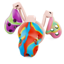Charger l'image dans la galerie, Breathable Soft Rubber Chastity Cage 
