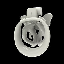 Load image into Gallery viewer, Butterfly Wing Resin Chastity Device product photo - chastity device by MetalChastity
