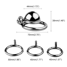 Lade das Bild in den Galerie-Viewer, Button Chastity Cage
