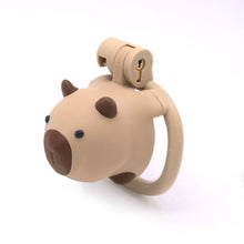Lade das Bild in den Galerie-Viewer, Capybara Dog Slave Chastity Cage  2
