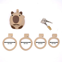 Lade das Bild in den Galerie-Viewer, Capybara Dog Slave Chastity Cage  10
