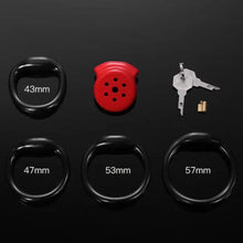 Load image into Gallery viewer, Charm Flat Chastity Cage
